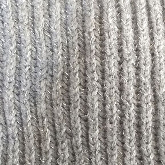 New! MICHAEL KORS Women's Faux-Fur Trim Belted Lurex Cardigan Sweater Size MED - Picture 6 of 7